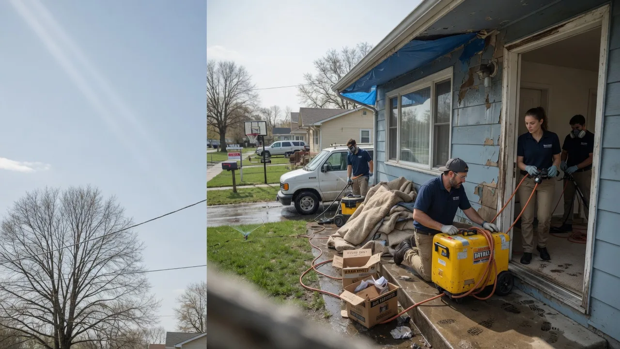 Basement Flood Cleanup in Edinburg, VA near me